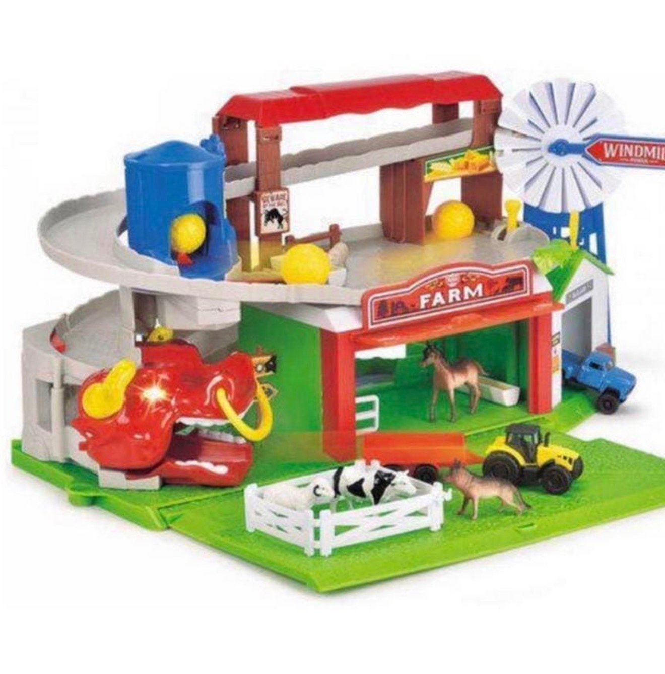 Ensemble de jeu Dickie Toys Farm, parking et hippodrome, Enlèvement ou Envoi, Neuf