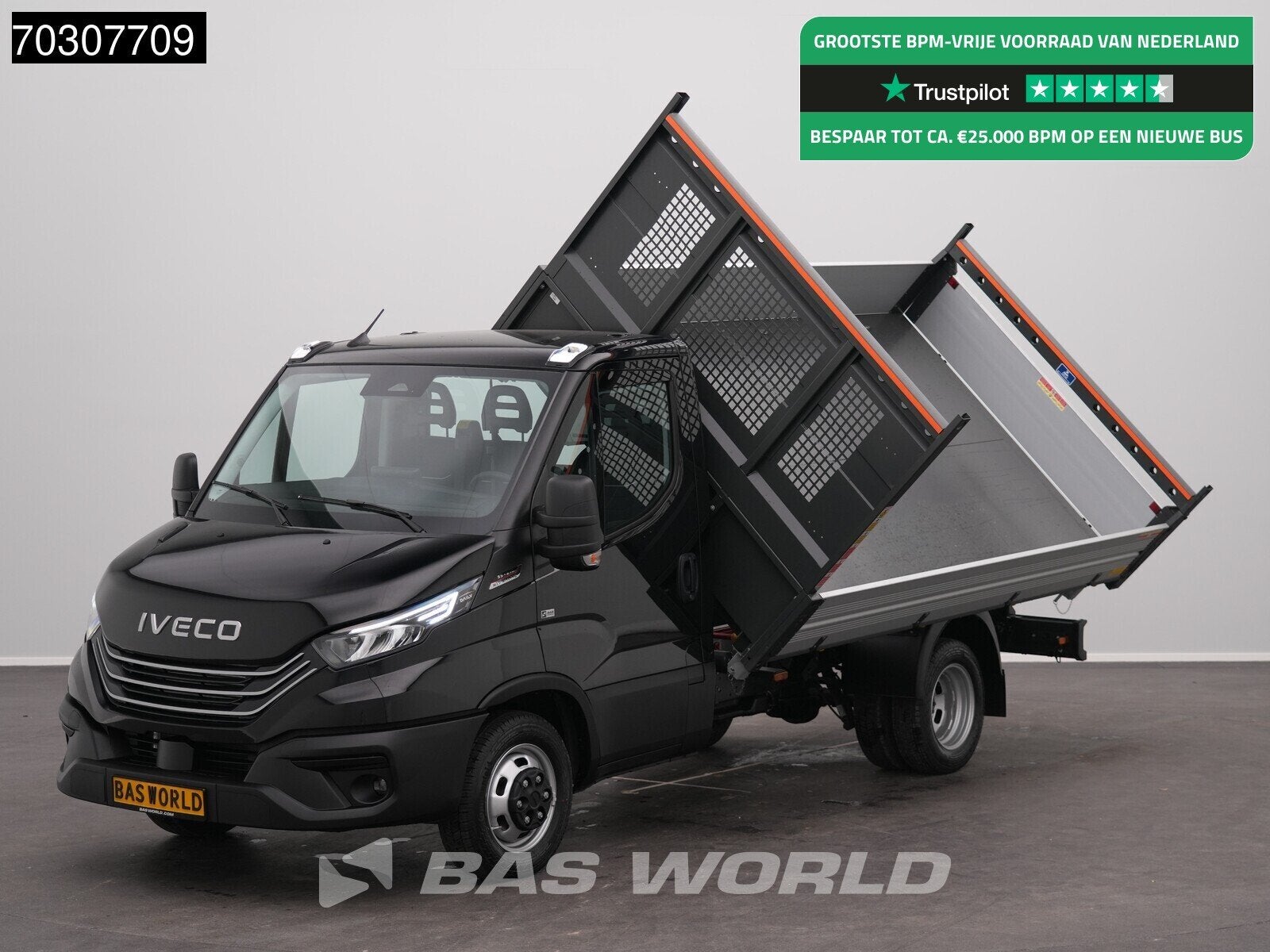 Iveco Daily 35C21 3.0L Automaat Driezijdige Kipper Dubbelluc, Stof, Euro 6, 4 cilinders, Iveco
