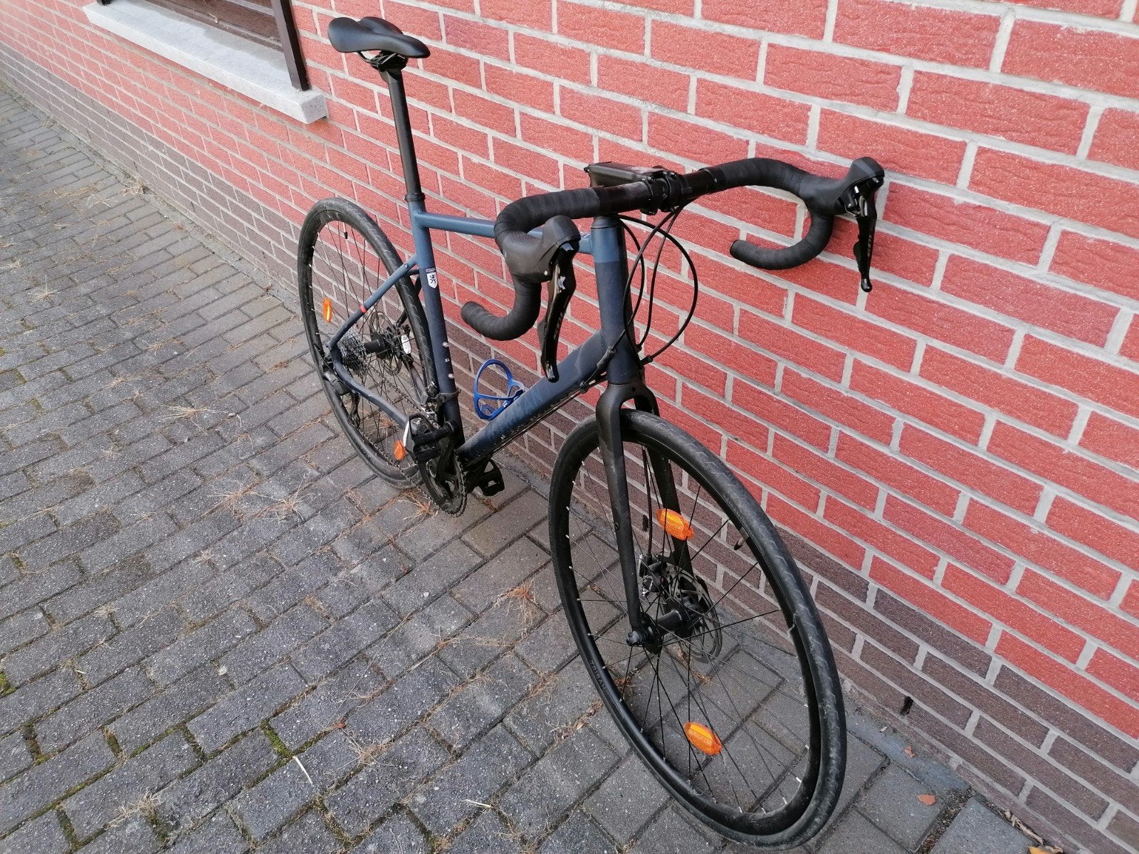 koersfiets ., Ophalen