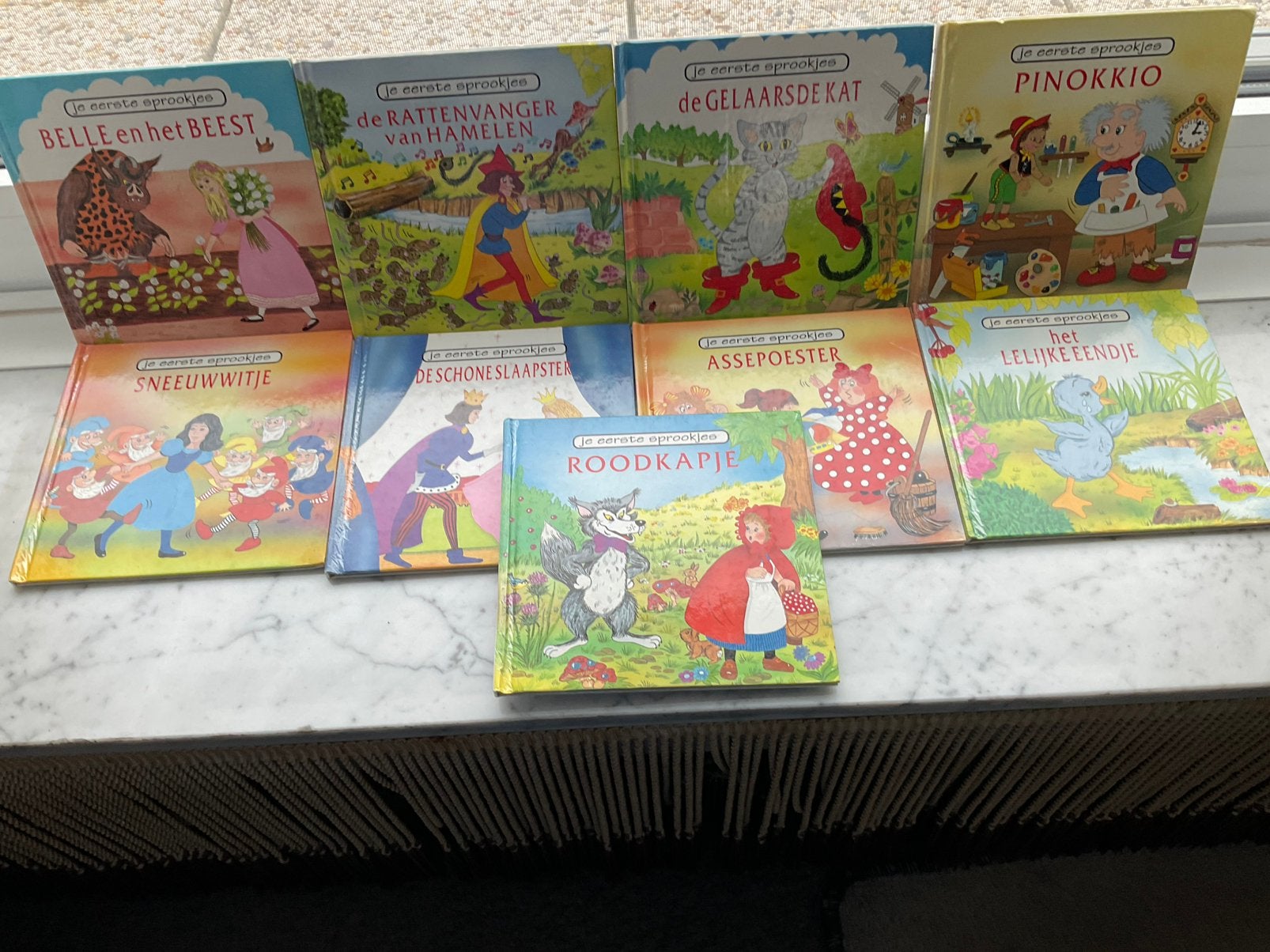 9 sprookjesboeken, Enlèvement ou Envoi, Comme neuf