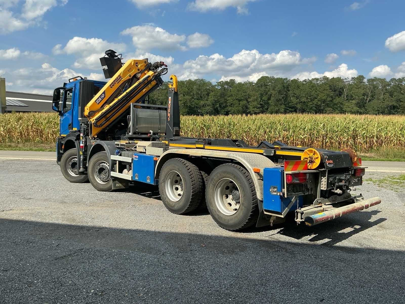 Camion Iveco X-Way 460 2024 avec système de conteneurs MEC, Autos, Achat, Euro 6, Entreprise, Iveco