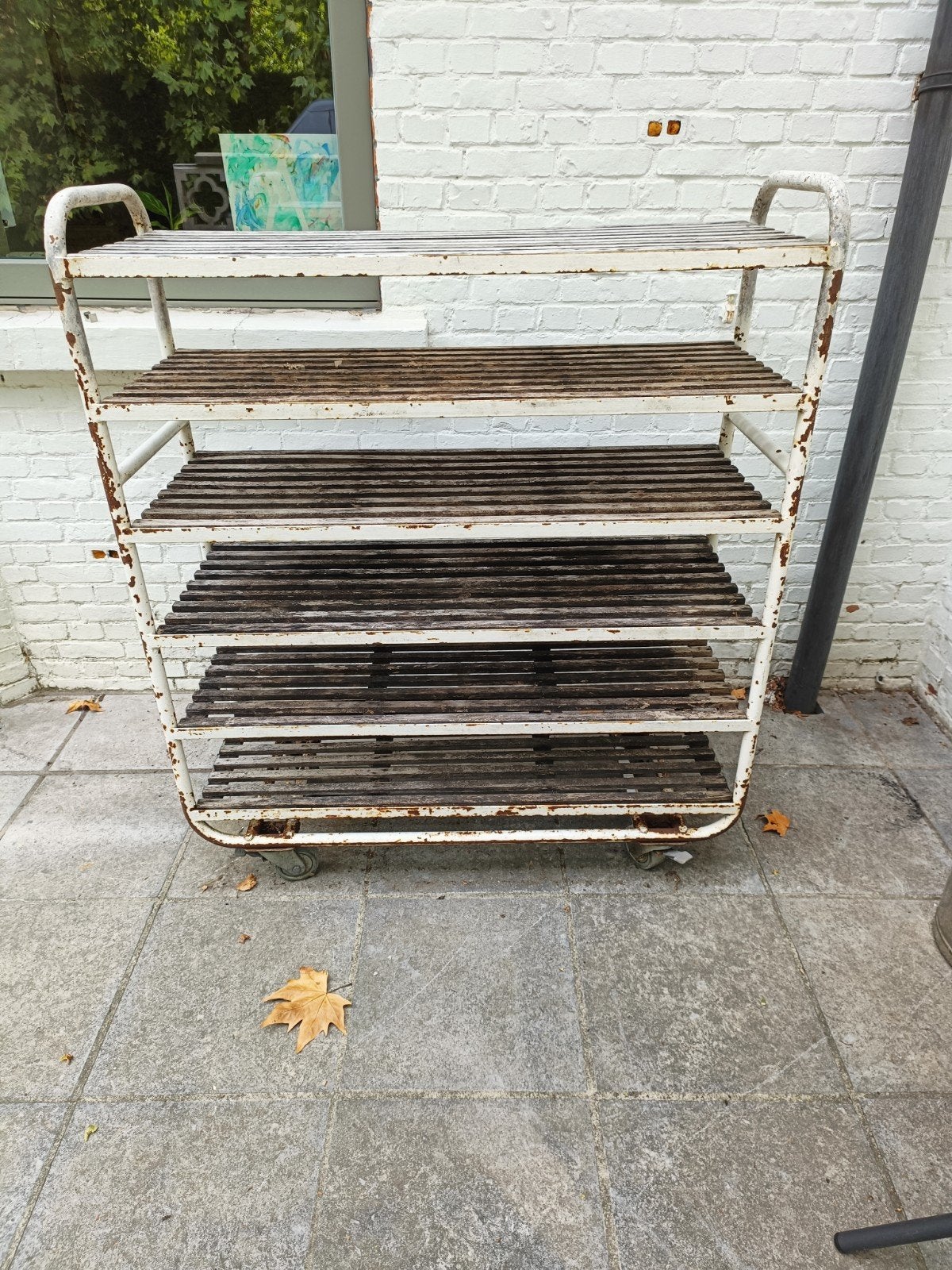 étagère à boulangerie, Enlèvement
