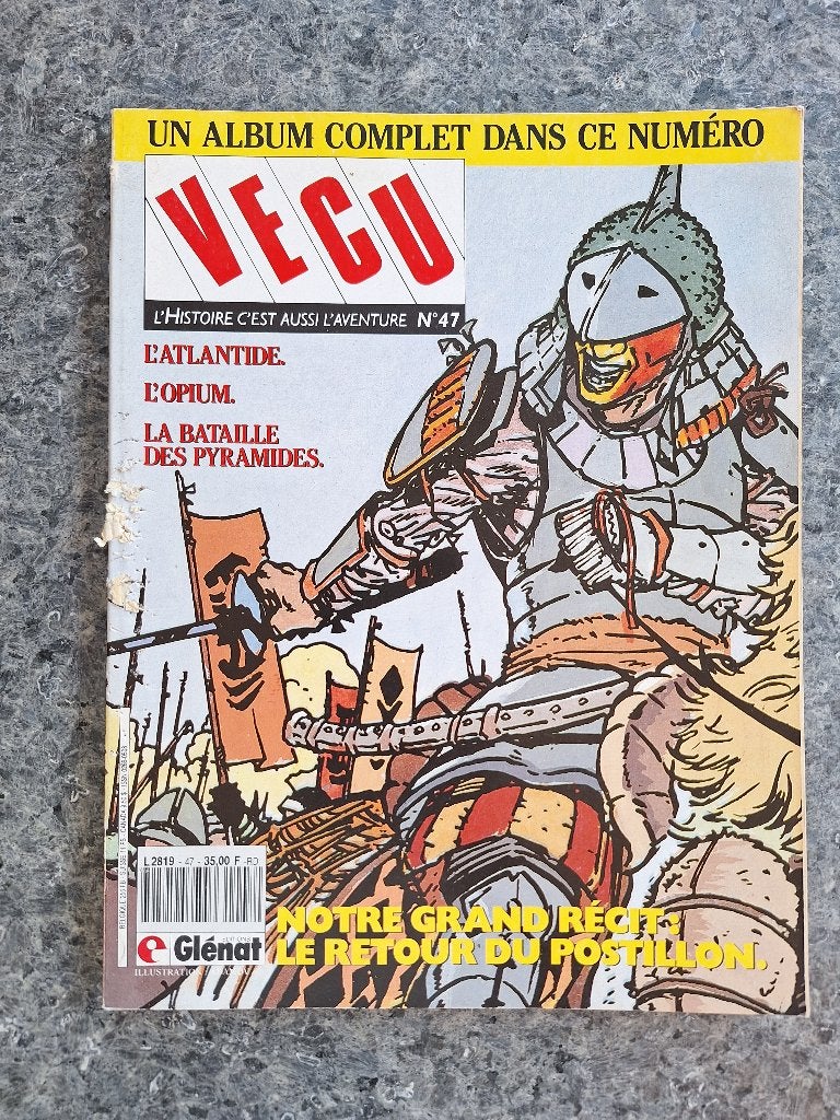 Adamov Kraehn Glenat - Vecu 47 (1991), Livres, Une BD, Enlèvement ou Envoi, Utilisé