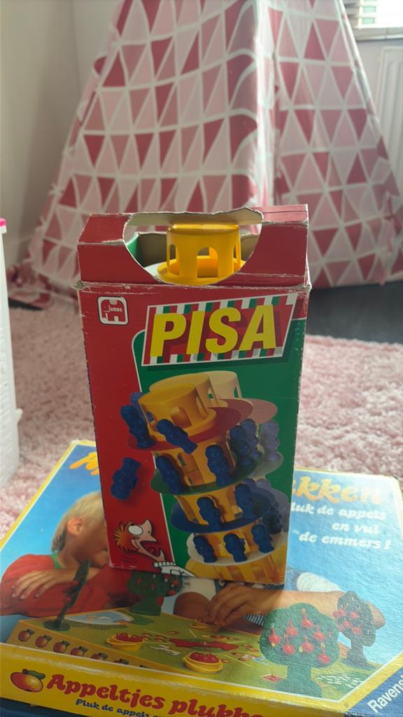 Toren van pisa, Hobby en Vrije tijd, Gezelschapsspellen | Overige, Ophalen, Zo goed als nieuw