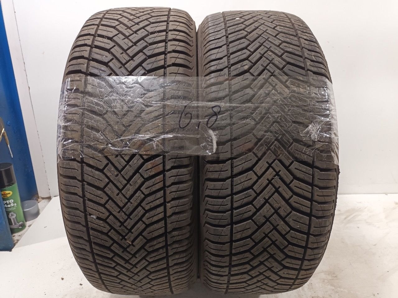 Bandenset 2 stuks 4-Seizoenen 195 55 R15, Auto-onderdelen, Onderdelen@venauto.nl, Van der Ven Autorecycling B.V., Gebruikt, 15 inch