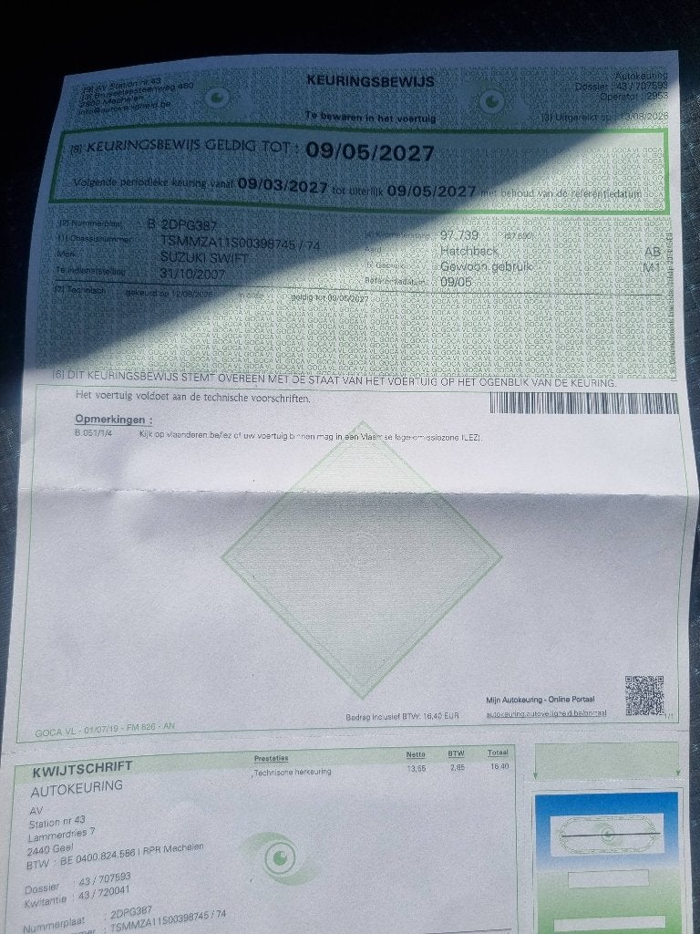 Swift, 4 zetels, Swift, Handgeschakeld, Grijs