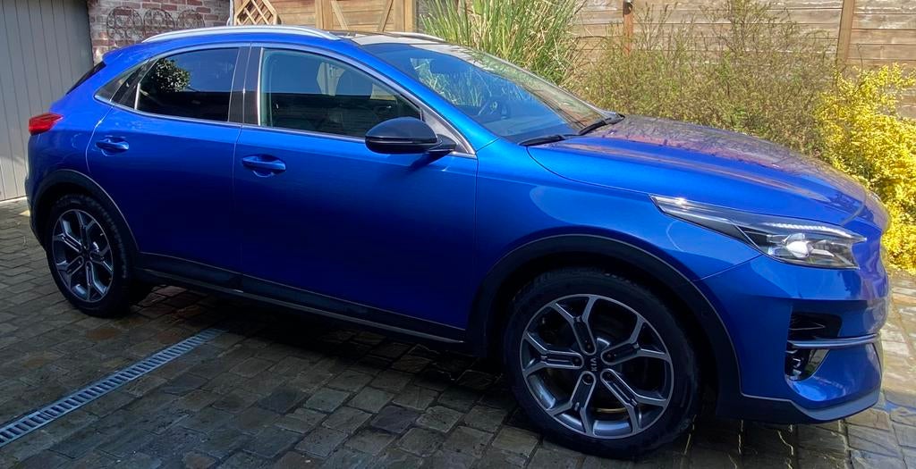 Kia Xceed 1.4 DCT meer ISG benzine 05/2020, 1353 cc, 4 cilinders, Blauw, Leder en Stof