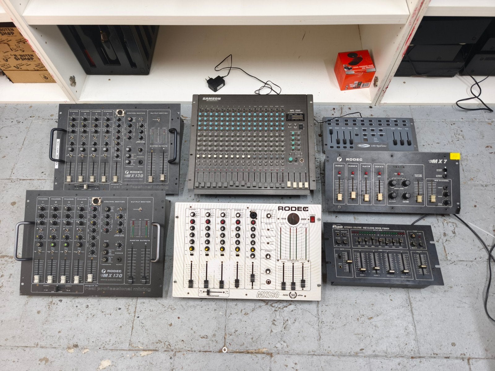 Mixer rodec - Samson - phonic, Ophalen of Verzenden