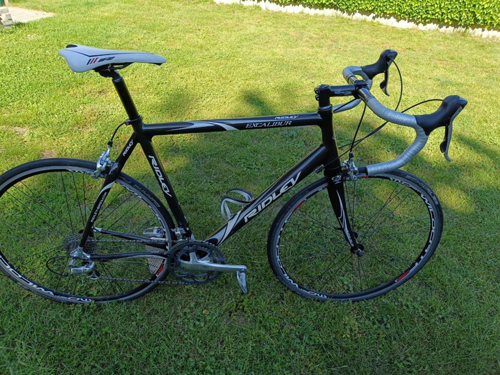 Ridley Excalibur. Maat L full Carbon., 28 inch, Carbon, Zo goed als nieuw, 15 tot 20 versnellingen