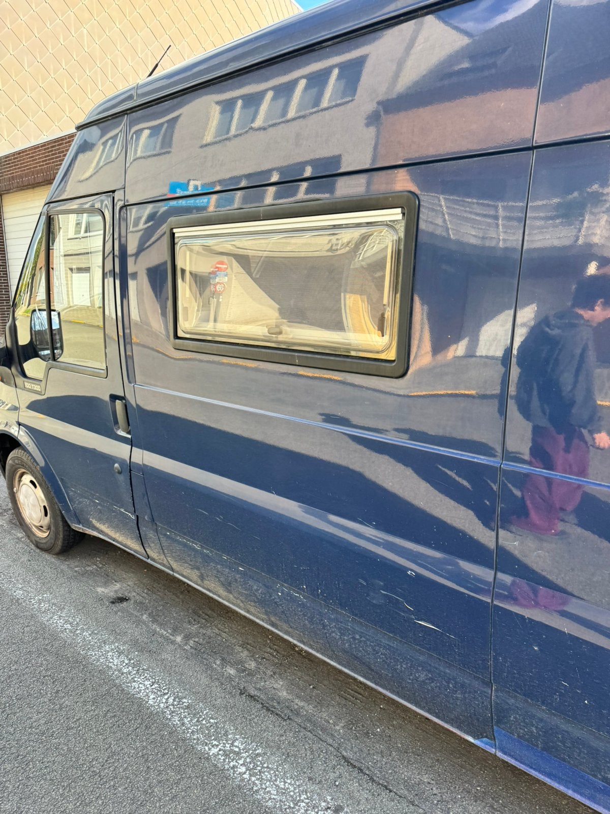 Zelfbouw camper ford, Caravans en Kamperen, Chemisch toilet, Buscamper of Camperbus, Caméra de recul, Ford