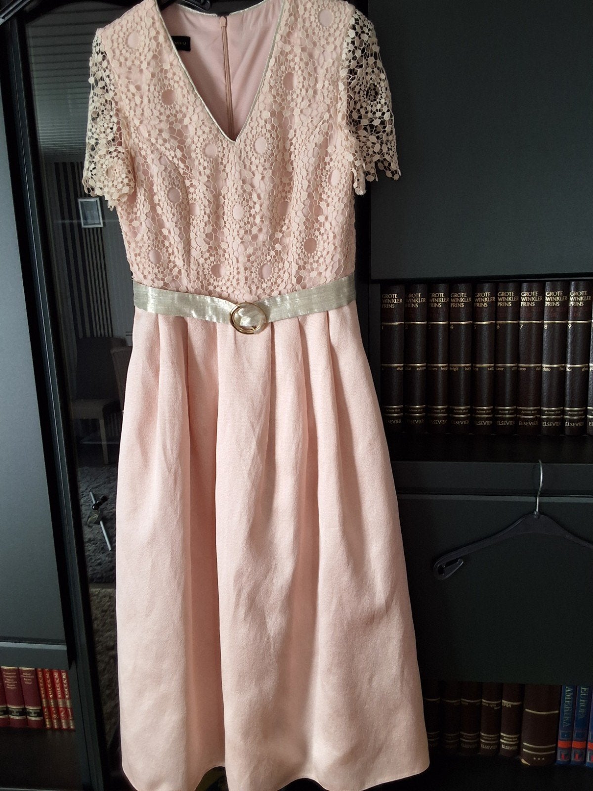 Robe de soirée Linea Raffaelli taille 38, Taille 38/40 (M), Robe de cocktail, Comme neuf, Enlèvement