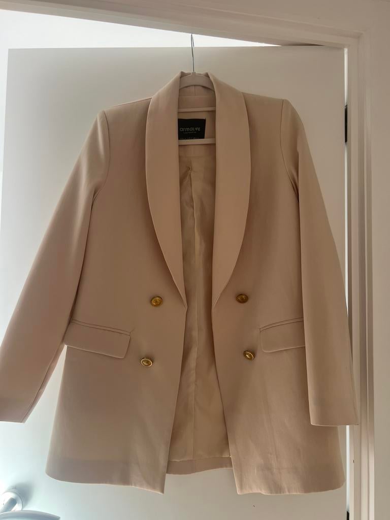 Blazer, Kleding | Dames, Ophalen, Beige, Zo goed als nieuw, Jasje