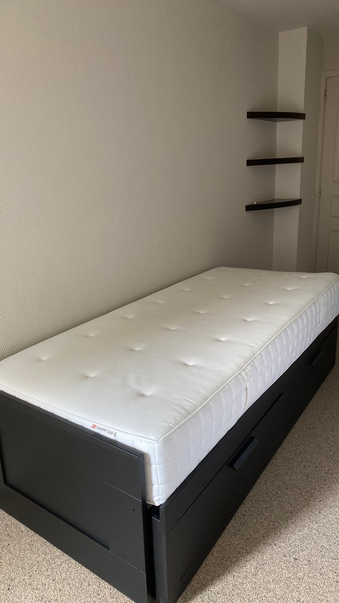 Matras eenpersoonsbed, Ophalen, Zo goed als nieuw