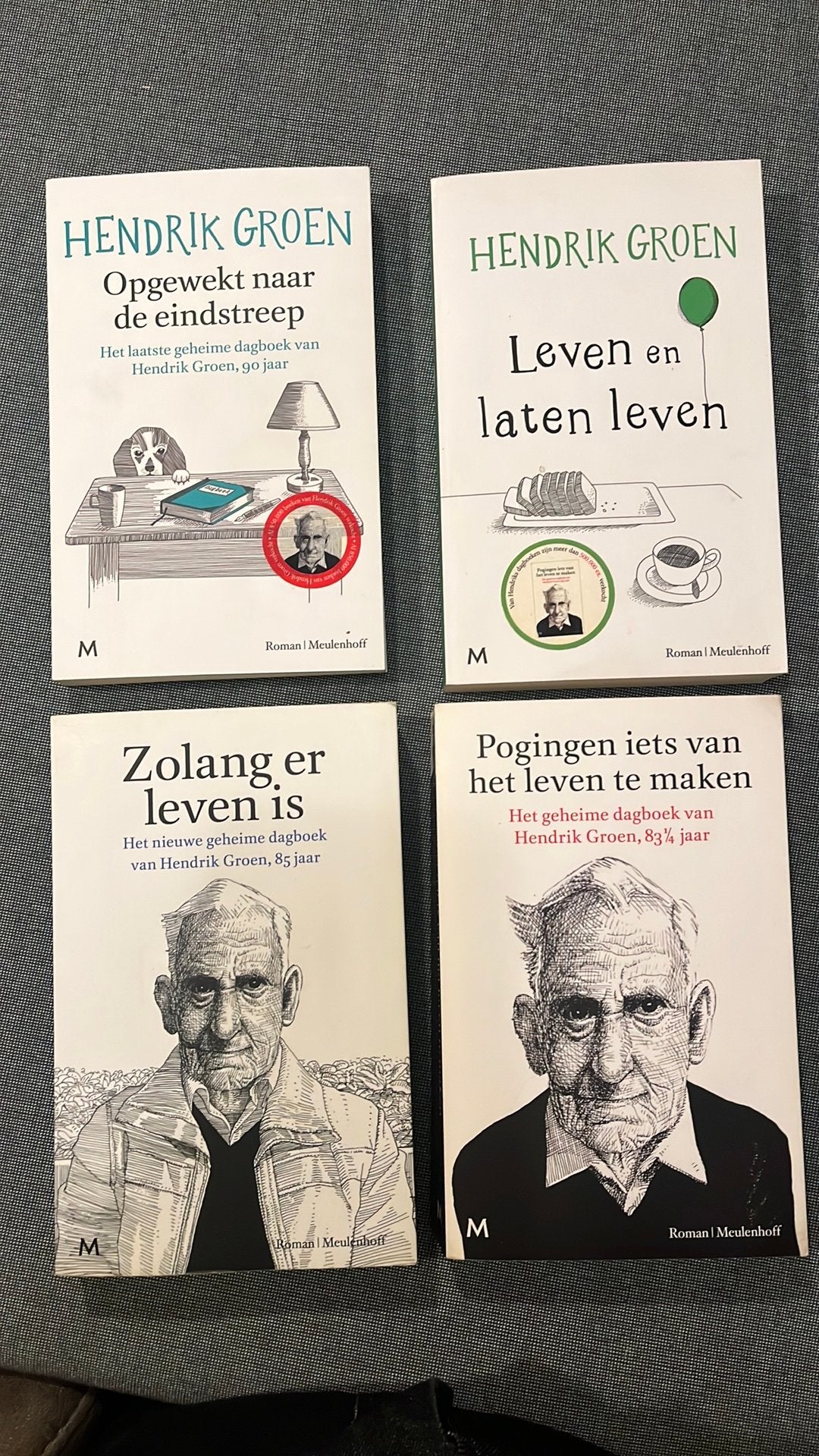 Hendrik Groen : 4 boeken, Boeken, Ophalen of Verzenden, Zo goed als nieuw