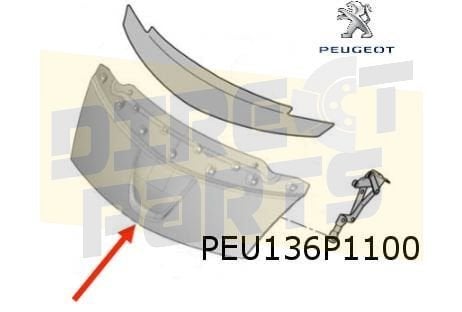 Peugeot ION (10/10-) motorkap (te spuiten) Origineel! 160786, Auto-onderdelen, -, -, Nieuw, -