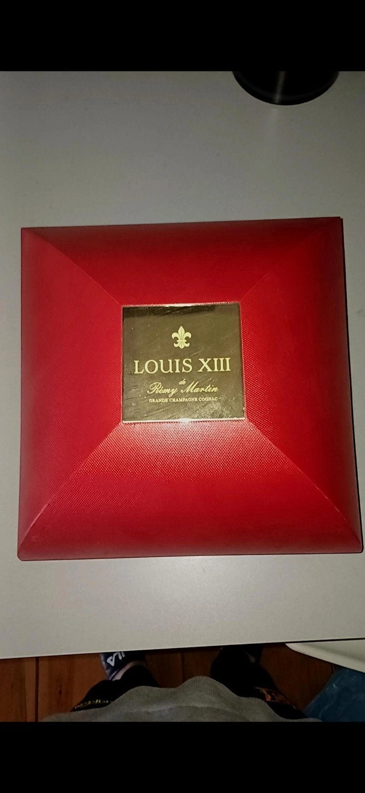 Bouteille Louis XIII Rémy Martin – Cristal – Édition n412 –, Enlèvement
