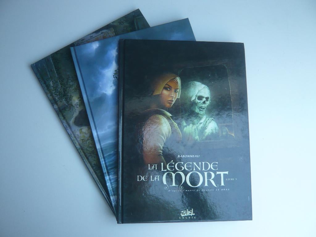 Bd LA LEGENDE DE LA MORT tomes 1 à 3 (EO ttbe) de BABONNEAU, Boeken, Stripverhalen, Gelezen, Complete serie of reeks, Ophalen of Verzenden