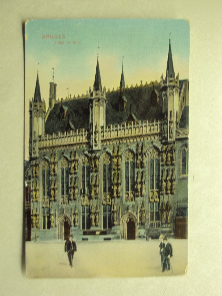 52541 - BRUGES - HOTEL DE VILLE - ZIE 2 FOTO'S, Envoi