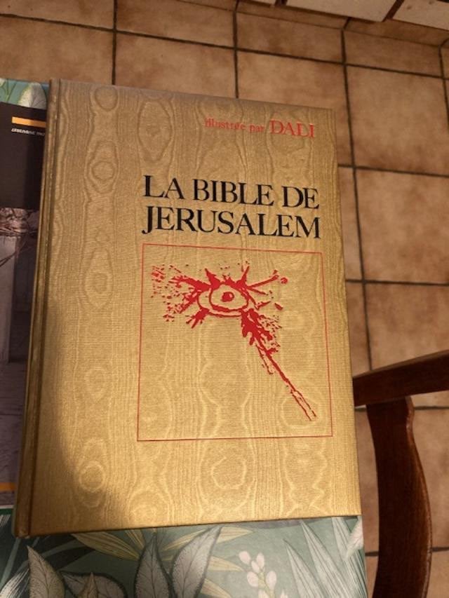 livre (bible), Enlèvement, Comme neuf, Illustré par Dali