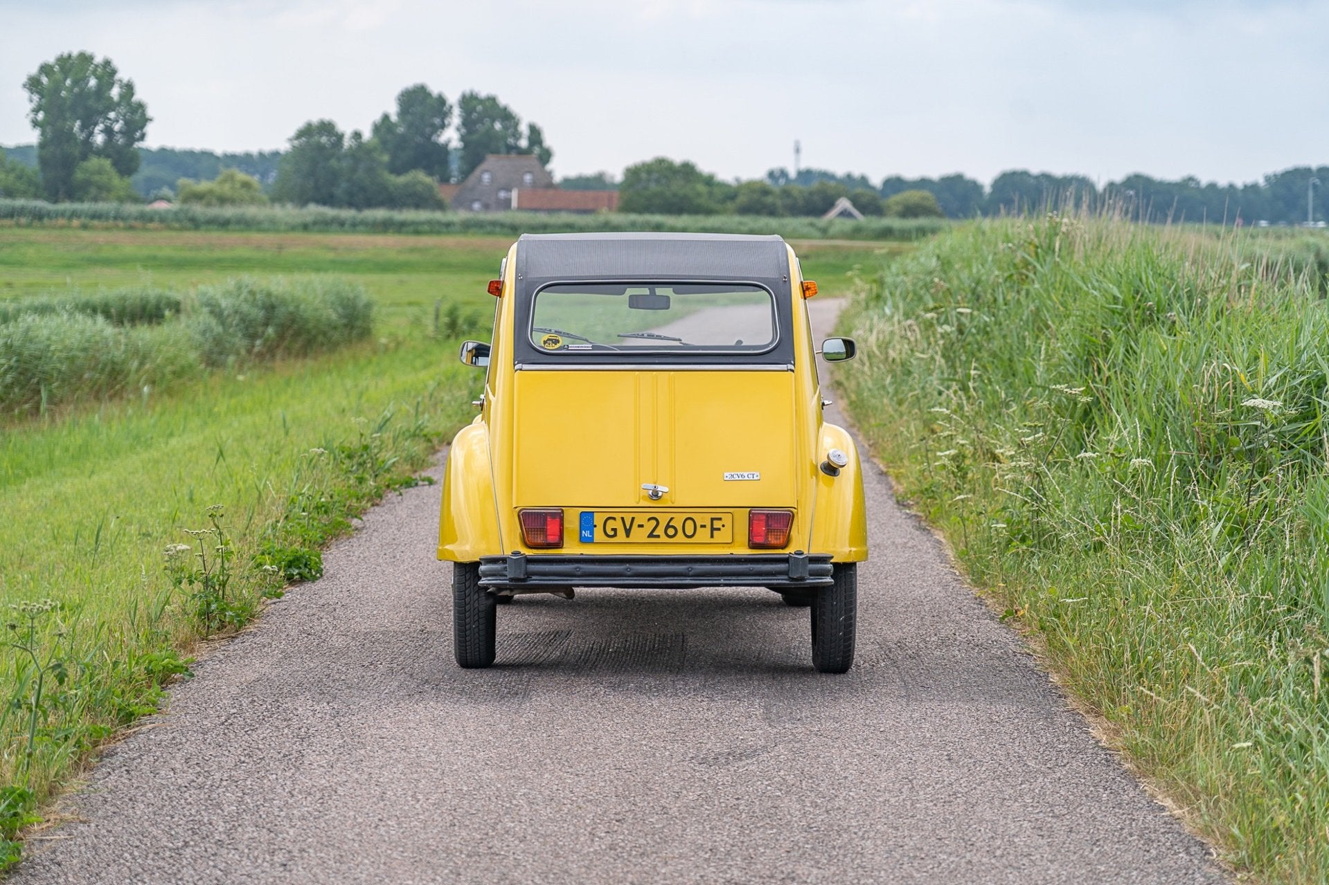 Citroen 2 CV 6, Auto's, Oldtimers, 4 deurs, 602 cc, Citroën, Geel