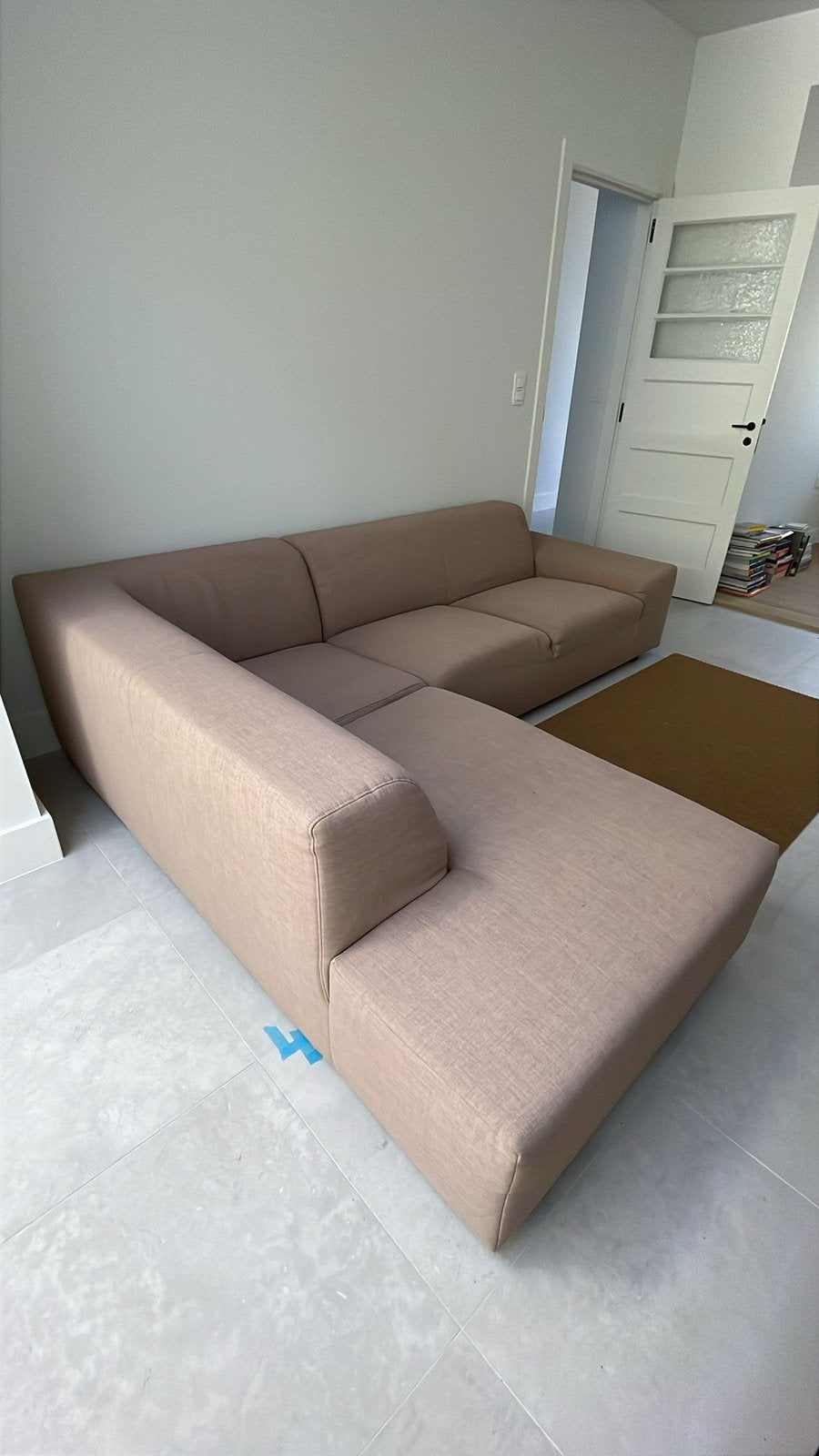 Hoekzetel, Huis en Inrichting, Zetels | Zetels en Chaises Longues, Ophalen, Zo goed als nieuw
