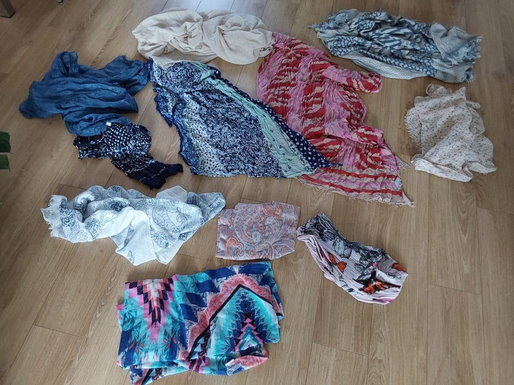 15 mooie dames sjaals, Ophalen