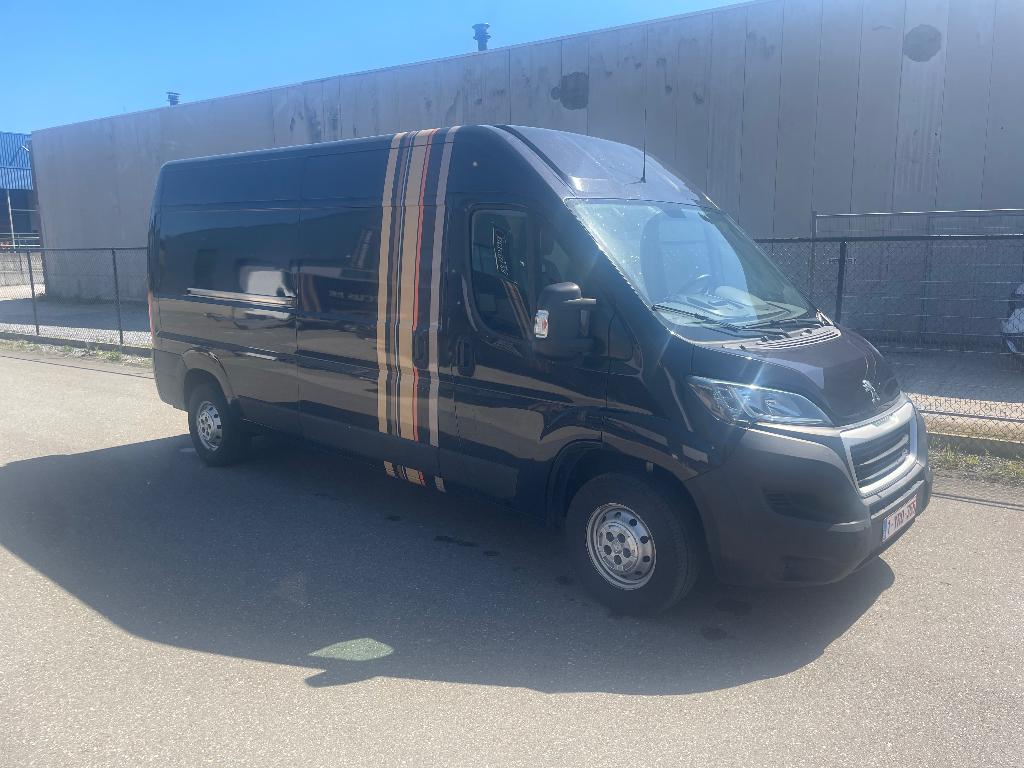 Peugeot boxer 2.2 bleu HDI, Stof, Zwart, Zwart, Bedrijf