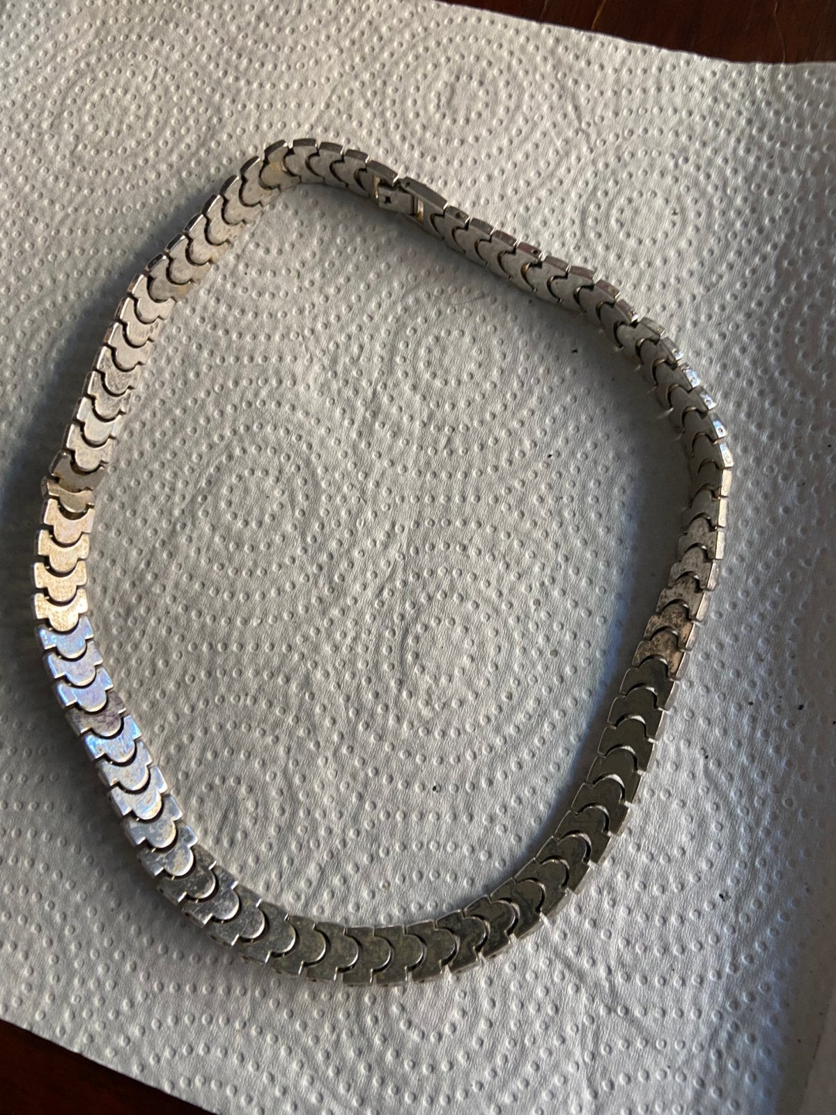 Prachtige ketting, Handtassen en Accessoires, Kettingen, Ophalen, Zo goed als nieuw