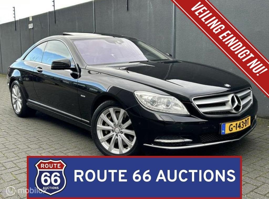 Mercedes-Benz CL 500 | 2010 | Route 66 Auctions, Autos, Achat, Boîte manuelle, Autre carrosserie, Occasion