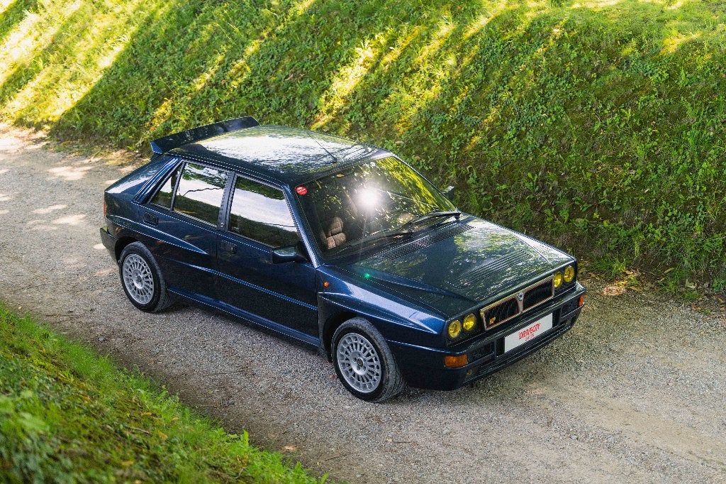1992 Lancia Delta Integrale HF EVO1, Autos, Lancia, Entreprise, Achat, Delta, Essence, Coupé, 4 portes, Boîte manuelle, Bleu, Gris