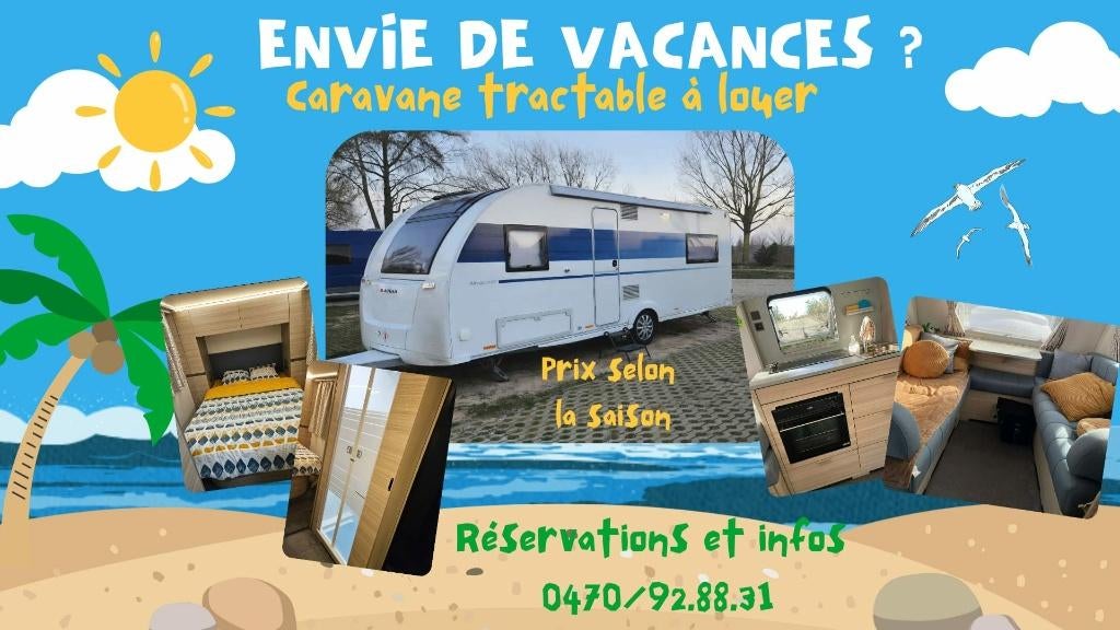 Trekbare aanhangwagen te huur