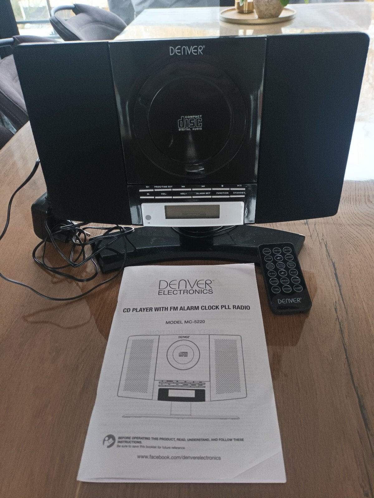 DVD en radio speler Denver., Ophalen, Zo goed als nieuw, Dvd-speler, Overige merken