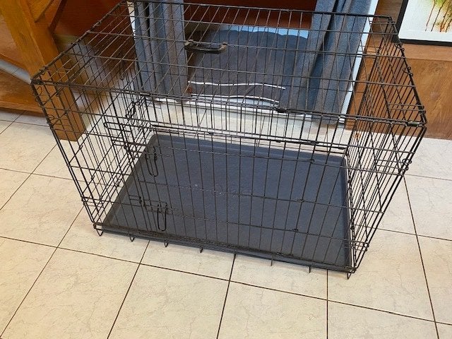 Meuble niche intérieur pour chien (de chez OMLET), Ophalen, Zo goed als nieuw, Hondenhok