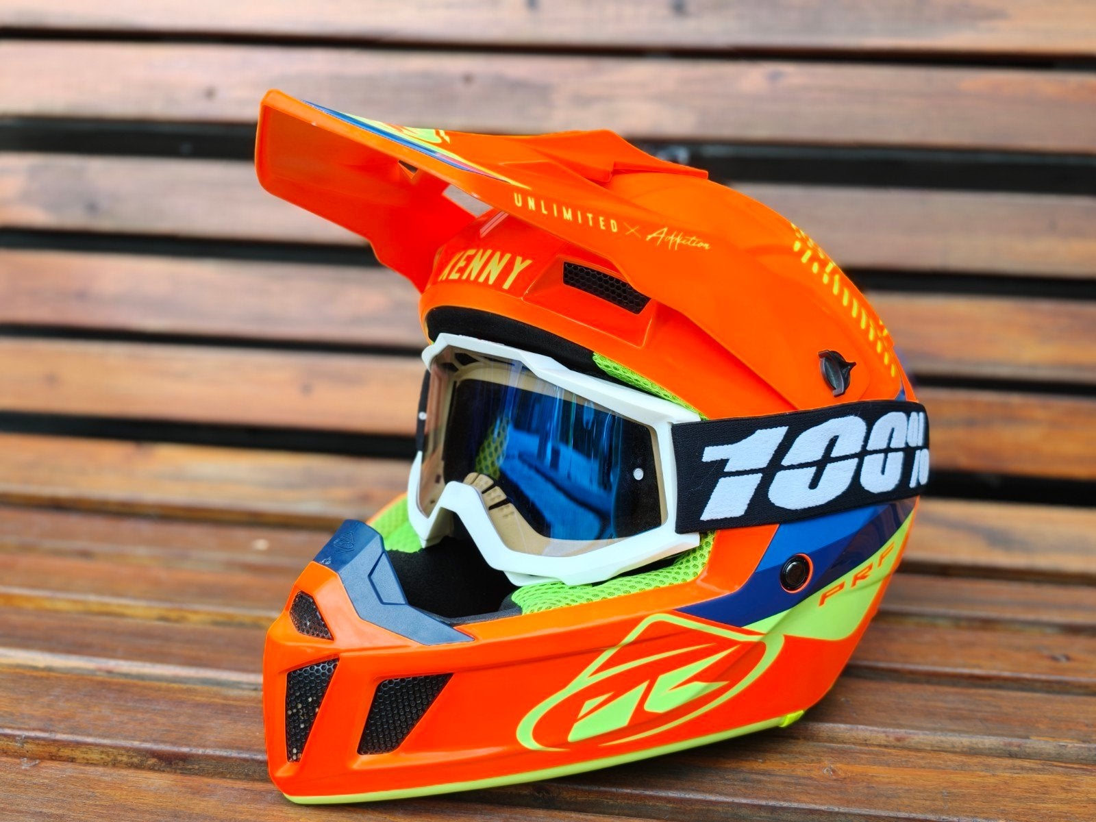 helm XS + bril, Motoren, Ophalen, XS