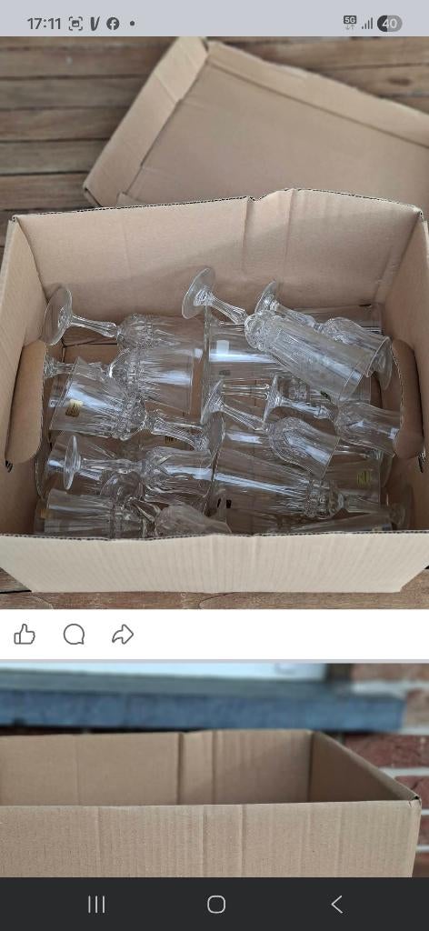 Verres à champagne, Enlèvement, Utilisé, Autres types