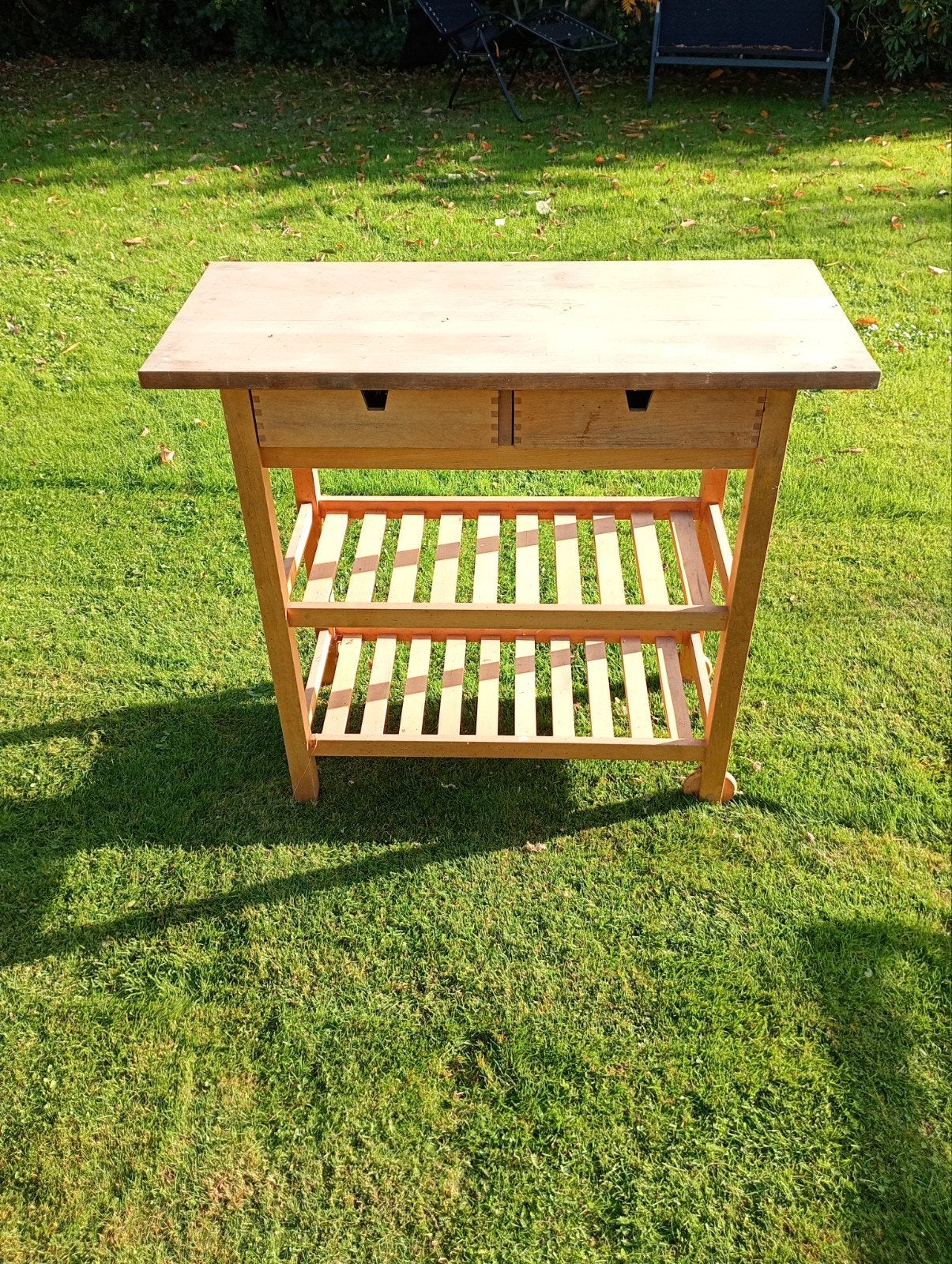 bijzettafel ikea, Scandinavisch, Enlèvement, Utilisé, 75 cm ou plus