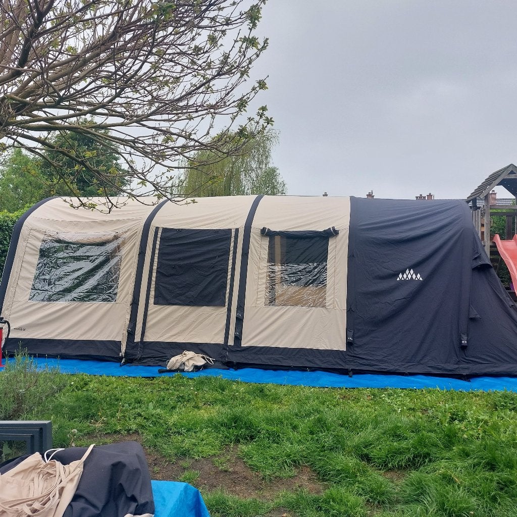Obelink Miami 6 TC Easy Air opblaasbare tunneltent, Ophalen, Zo goed als nieuw, Tot en met 6