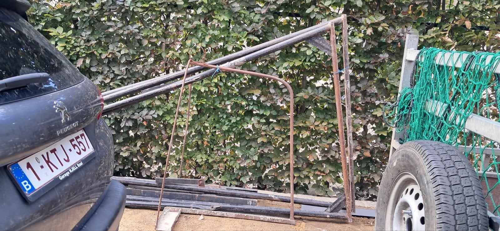 bouwlift/ takel met standaard/ kruiwagenstoel, Doe-het-zelf en Bouw, Bouwliften, Ophalen, Bouwlift