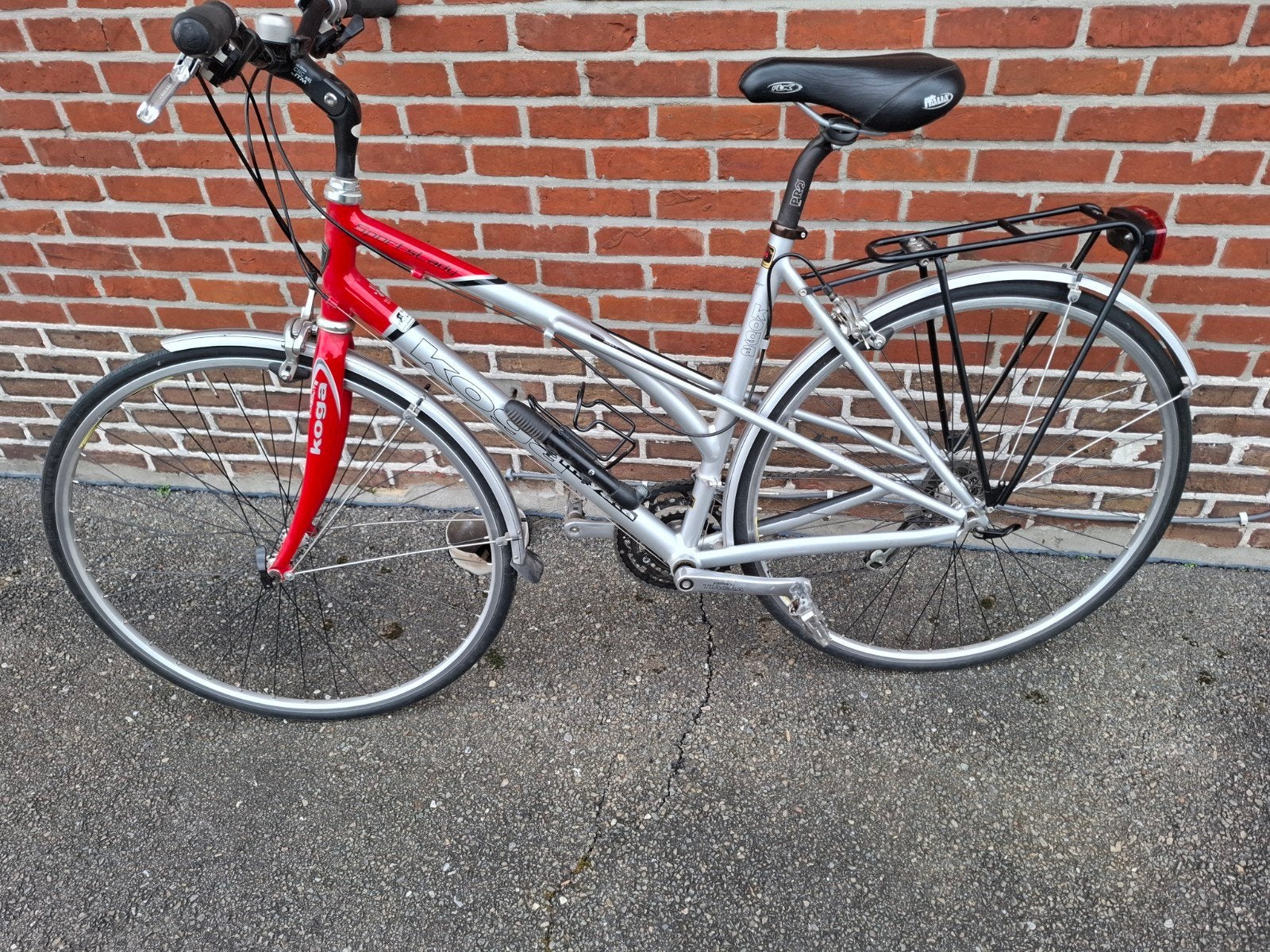 Damesfiets, Ophalen