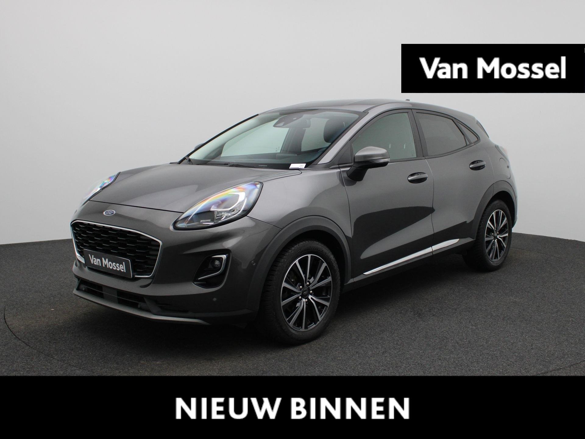 Ford Puma 1.0i Ecoboost mHEV 92kW Titanium, Auto's, Ford, Voorwielaandrijving, Stof, Automatische klimaatregeling, Bedrijf