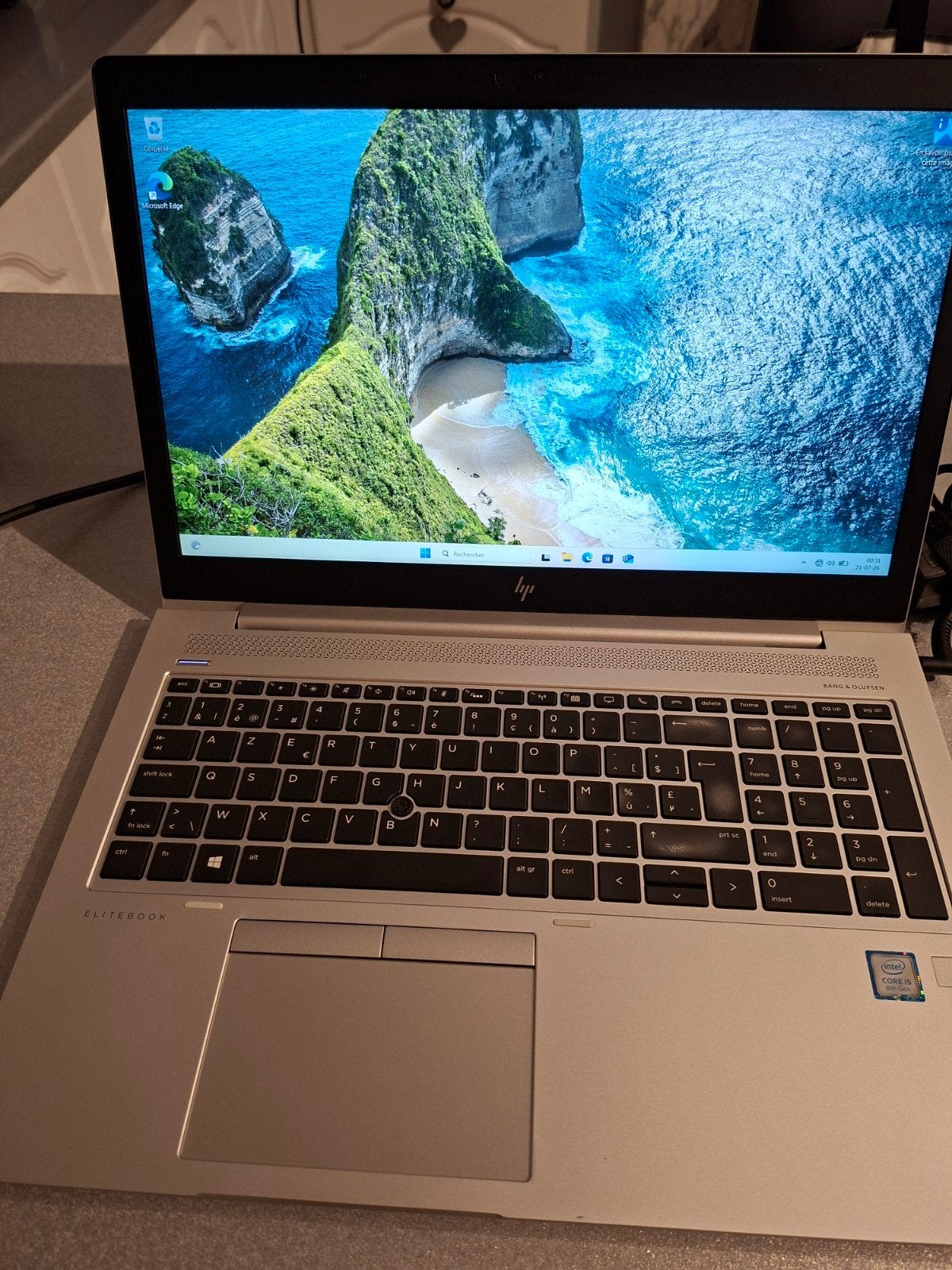 pc portable hp elitebook 850 g6 8265U i5 1.6 1.80 ghz 16gb, Informatique & Logiciels, Enlèvement, SSD