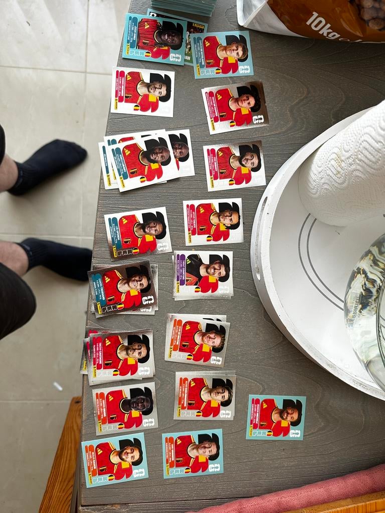 Panini wk 2026 zilver belgische ploeg ruilen, Verzamelen, Ophalen, Zo goed als nieuw