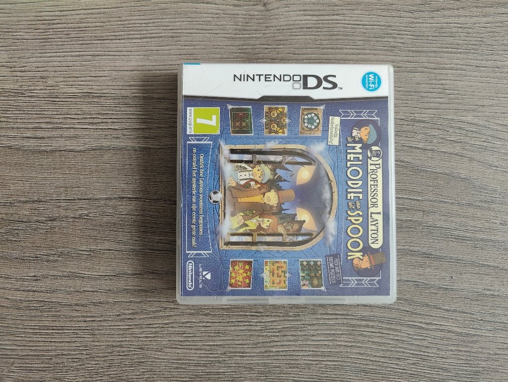 Professor Layton en de Melodie van het Spook, Games en Spelcomputers, Ophalen, Puzzel en Educatief, 1 speler, Zo goed als nieuw