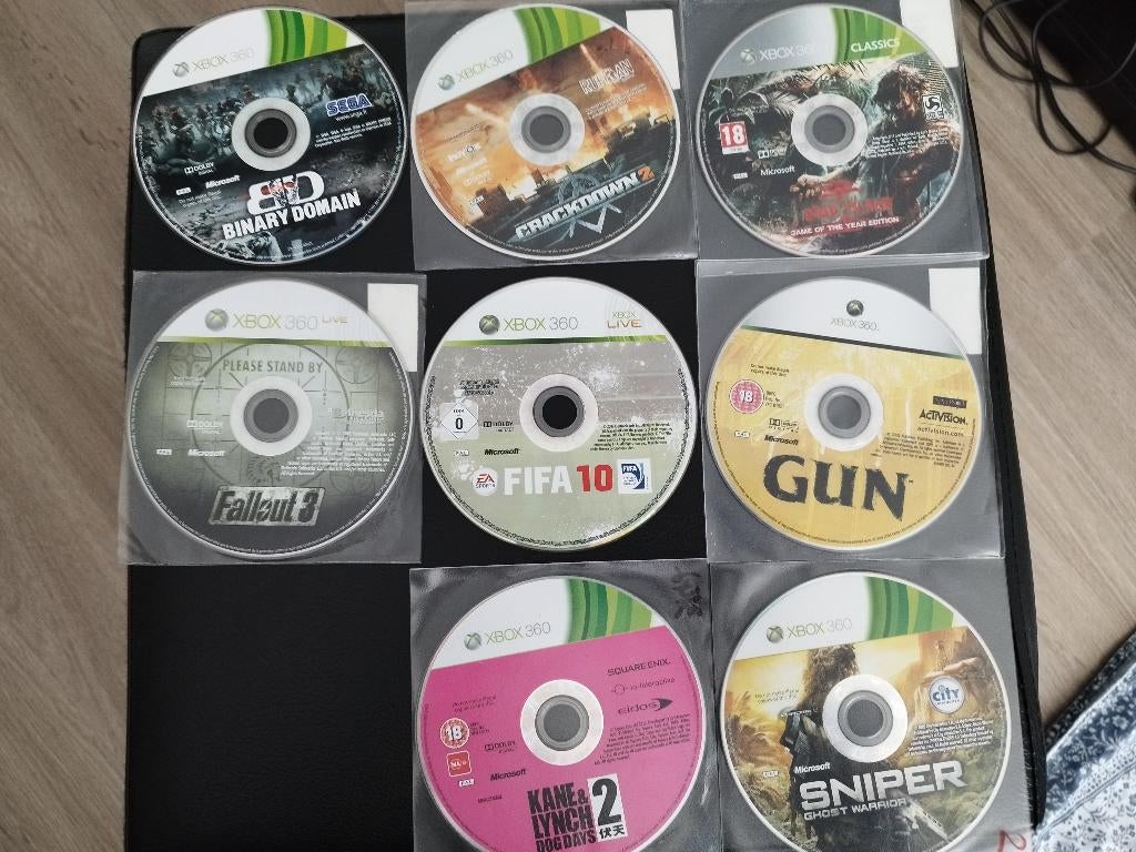 Lot de 8 jeux 360 en loose, Games en Spelcomputers, Games | Xbox 360, Gebruikt, Avontuur en Actie, 2 spelers, Vanaf 12 jaar, Ophalen of Verzenden