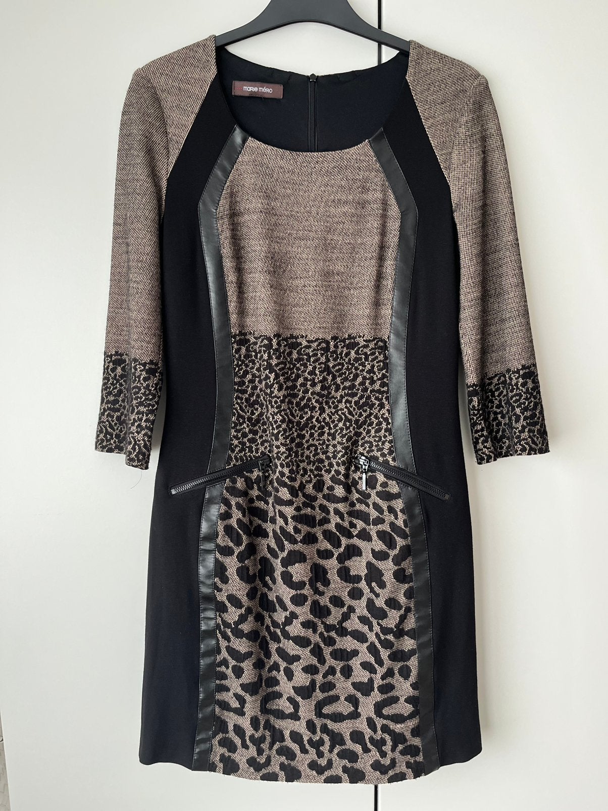 Kleedje van Marie Méro, Kleding | Dames, Jurken, Ophalen of Verzenden, Zo goed als nieuw, Maat 38/40 (M), Bruin