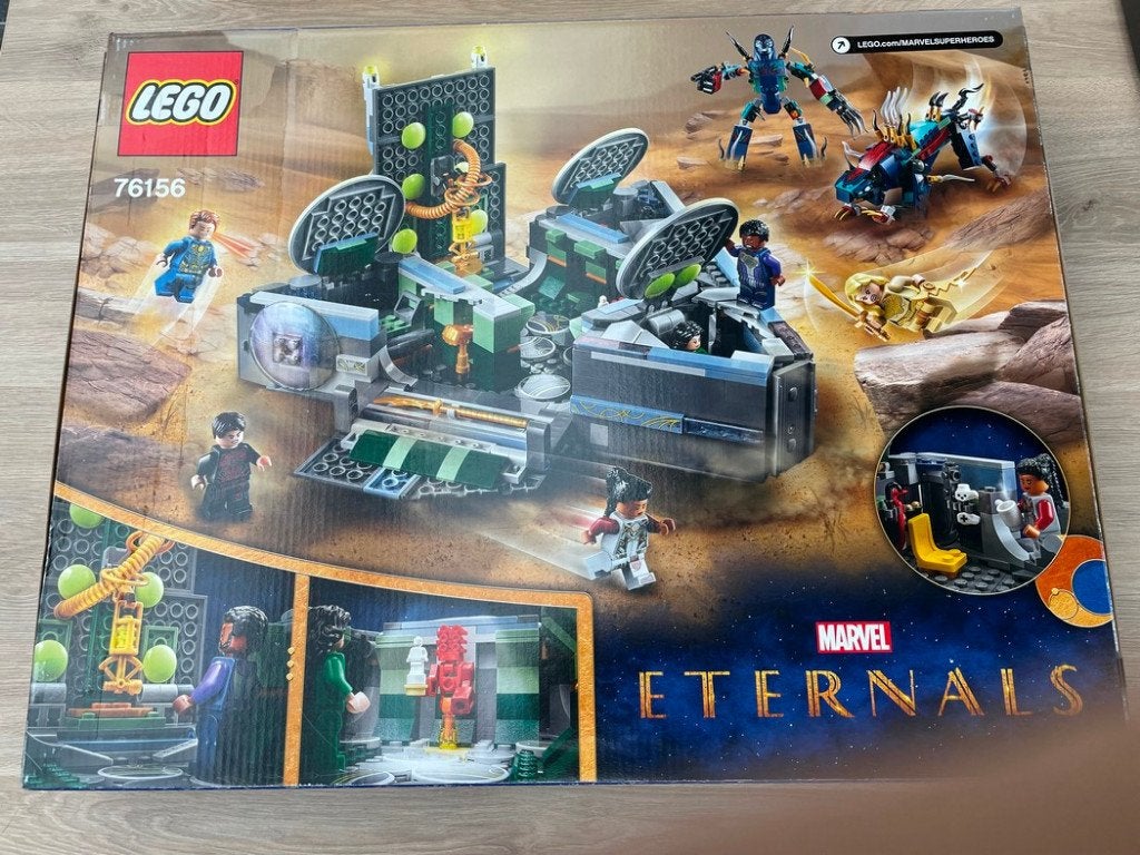 lego eternals 76156, Kinderen en Baby's, Ophalen of Verzenden, Lego, Marvel