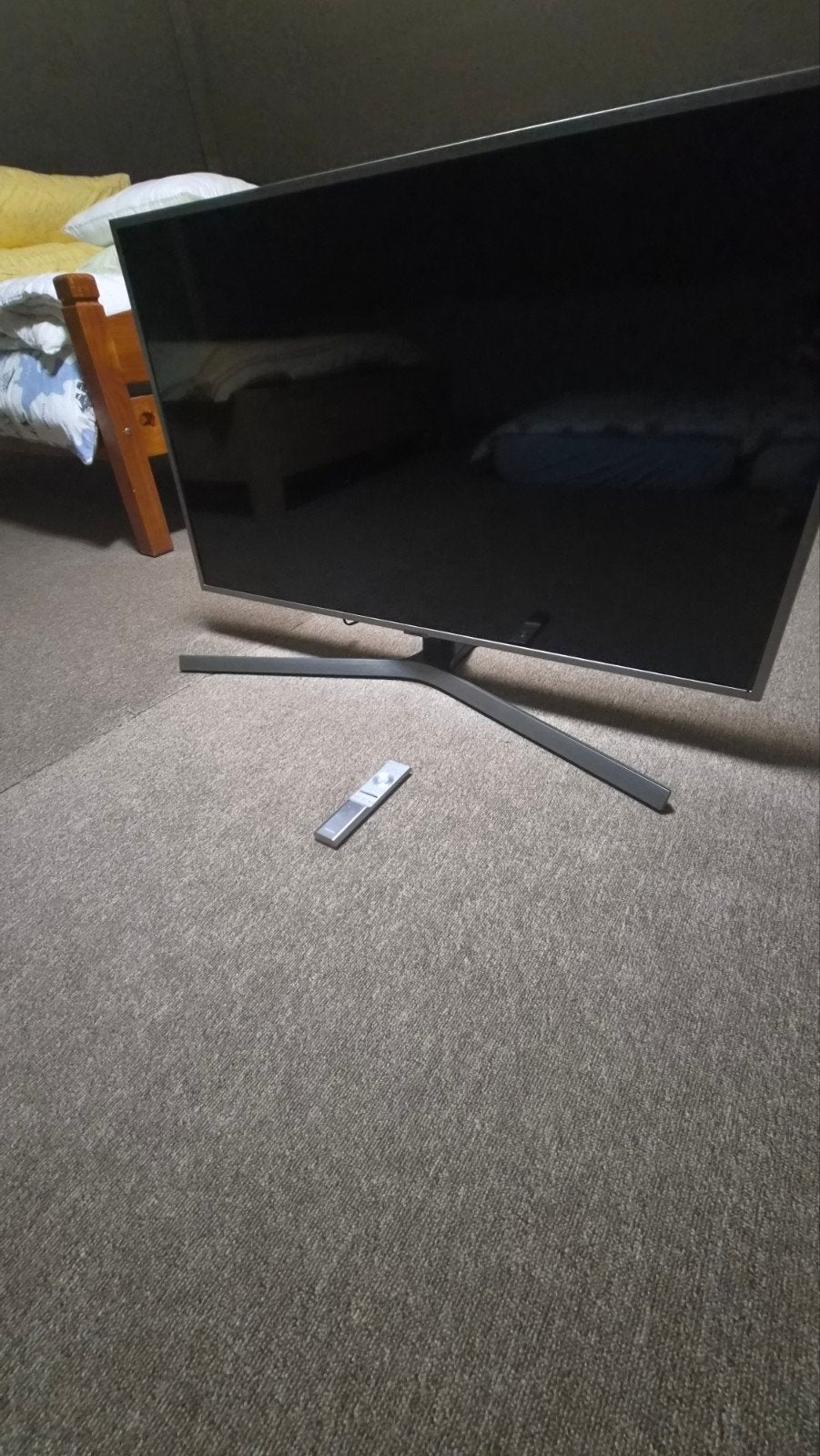 Samsung (43 inch) 4K Ultra HD Smart TV ( voor onderdelen ), Ophalen, Samsung, 4k (UHD), Smart TV