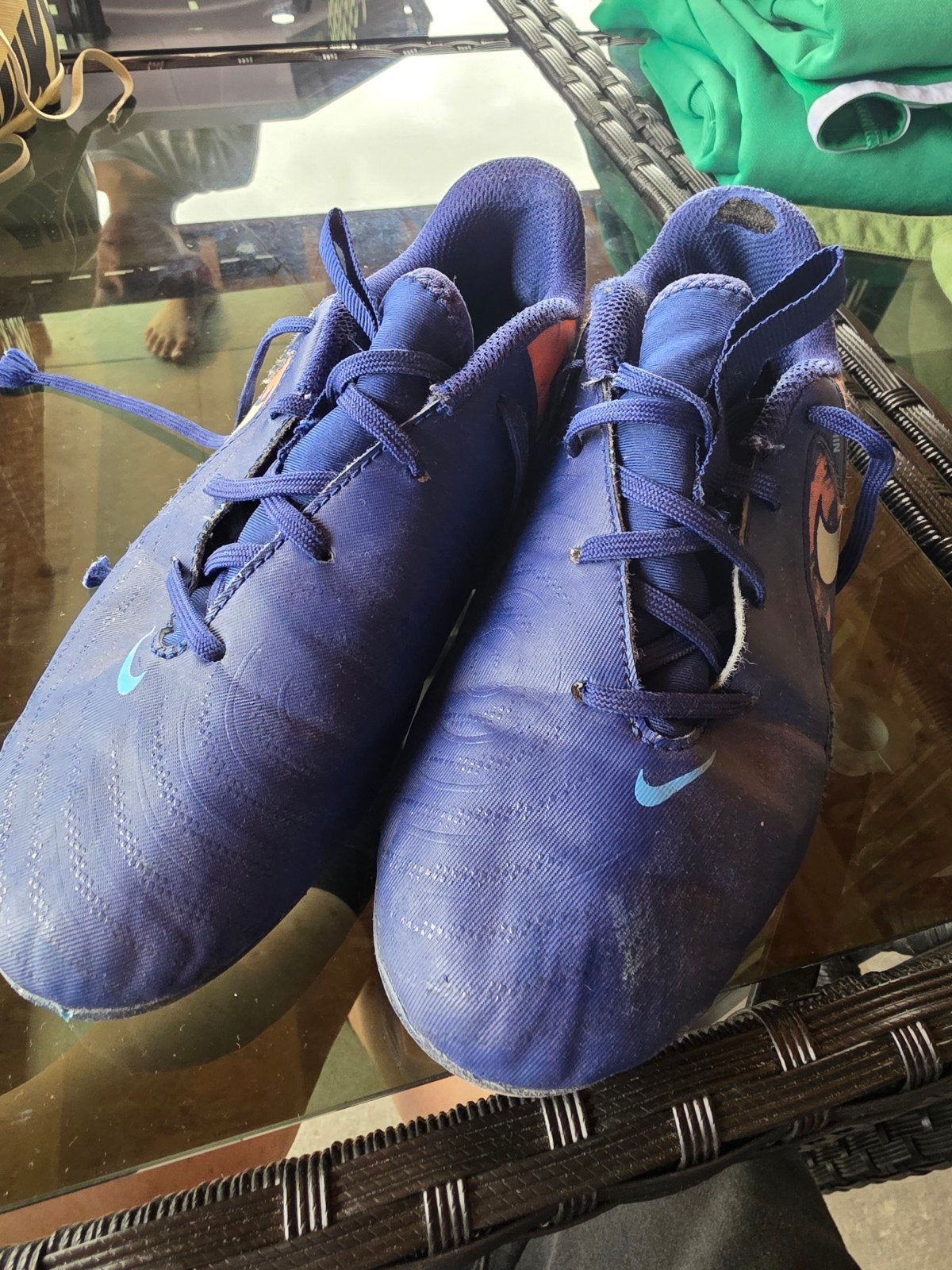 Nike Force 9 voetbalschoenen maat 34, Enlèvement ou Envoi, Comme neuf, Chaussures