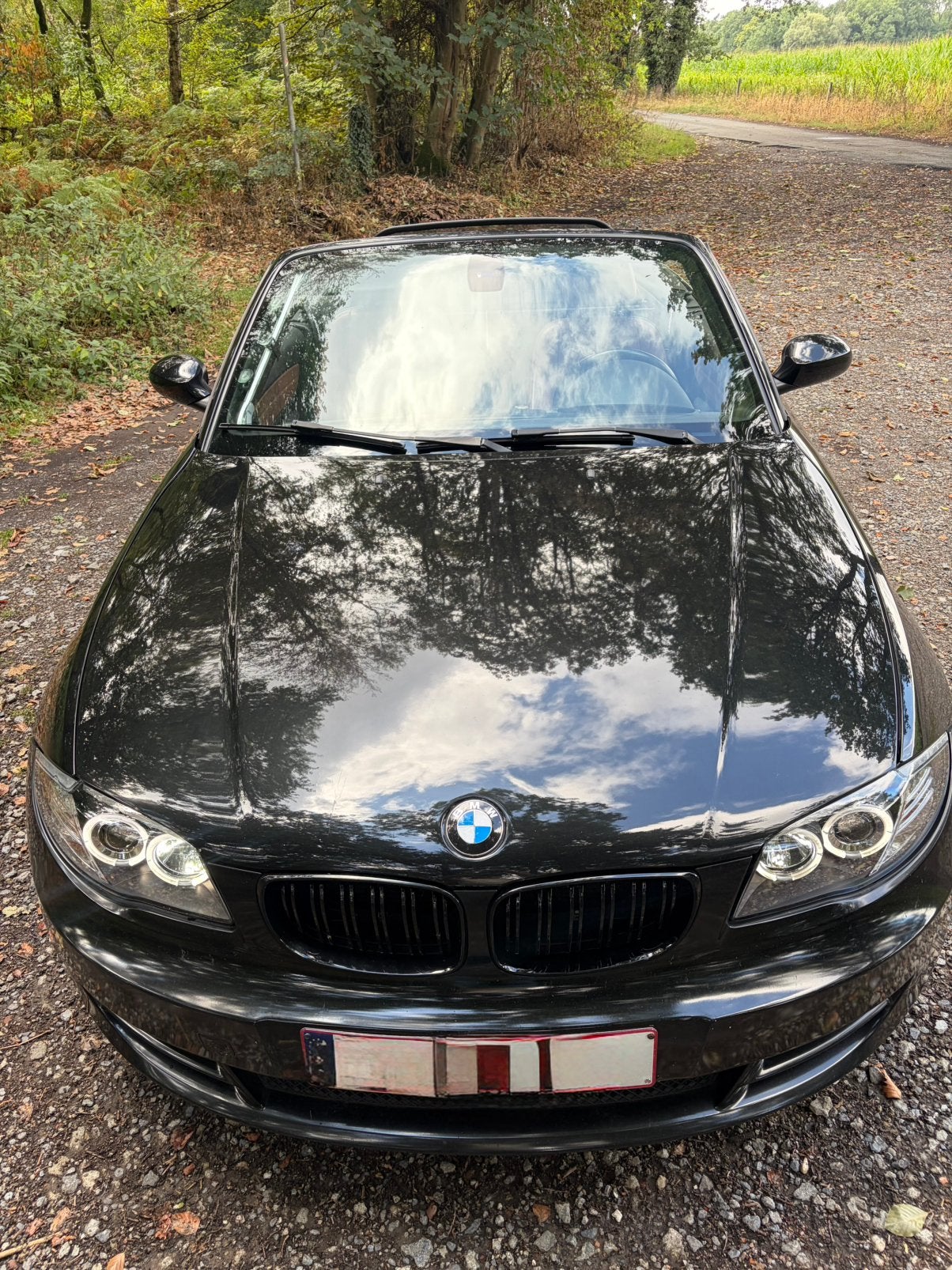 BMW 118i CABRIO, Autos, Cuir, Cabriolet, Boîte manuelle, 2 portes