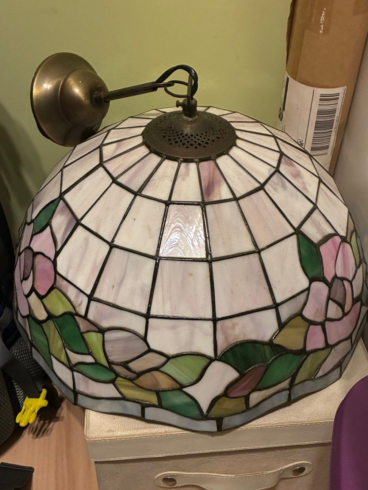 Tiffany lamp, Ophalen of Verzenden, Zo goed als nieuw